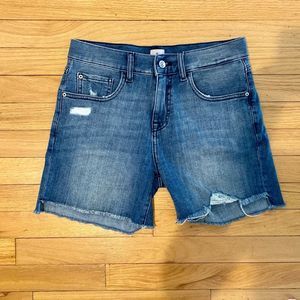 Midrise 5" Denim Shorts size 25